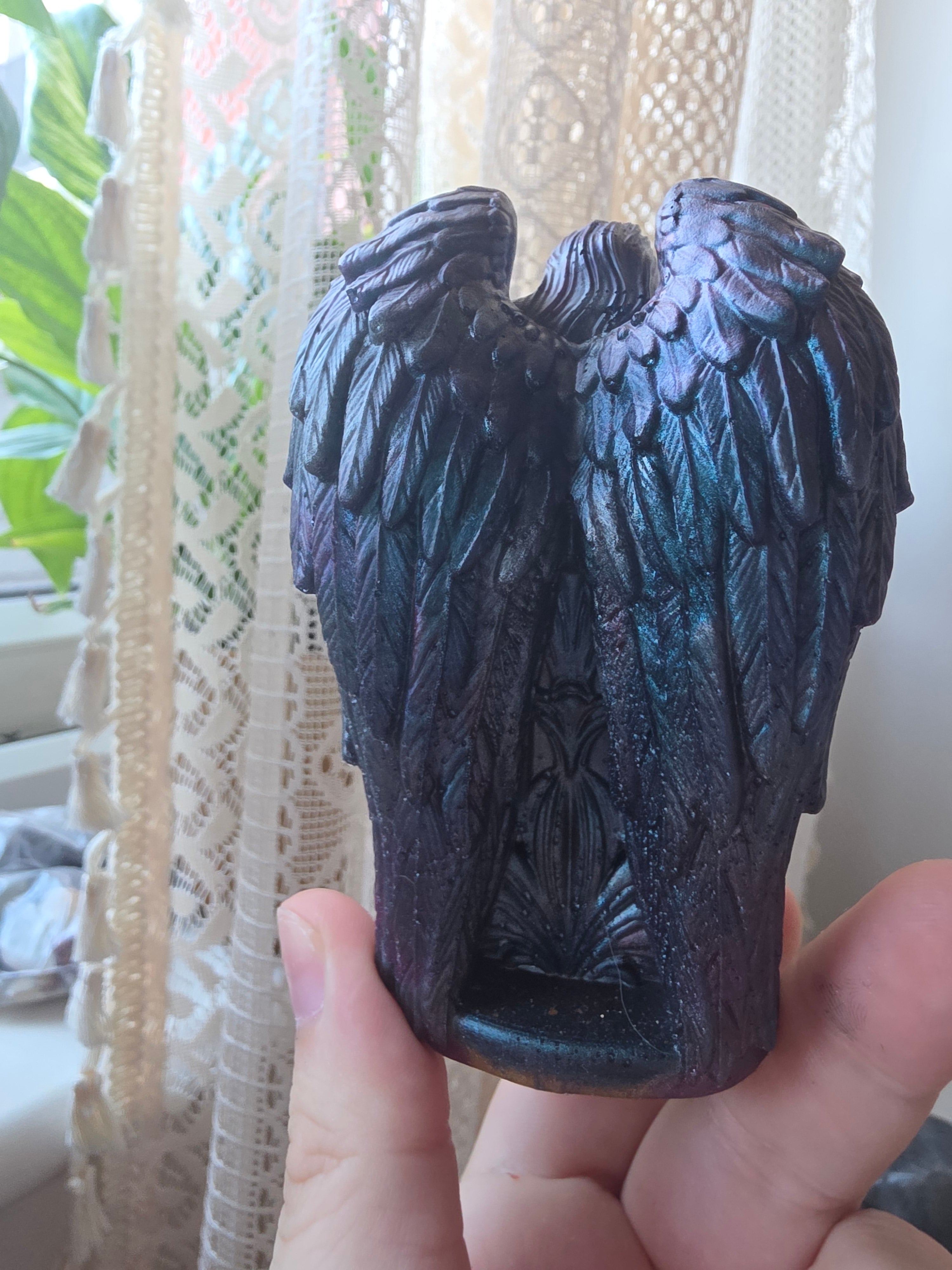 The Angel of Shadows | Handmade Resin Angel Statue | The Other Side Collection
