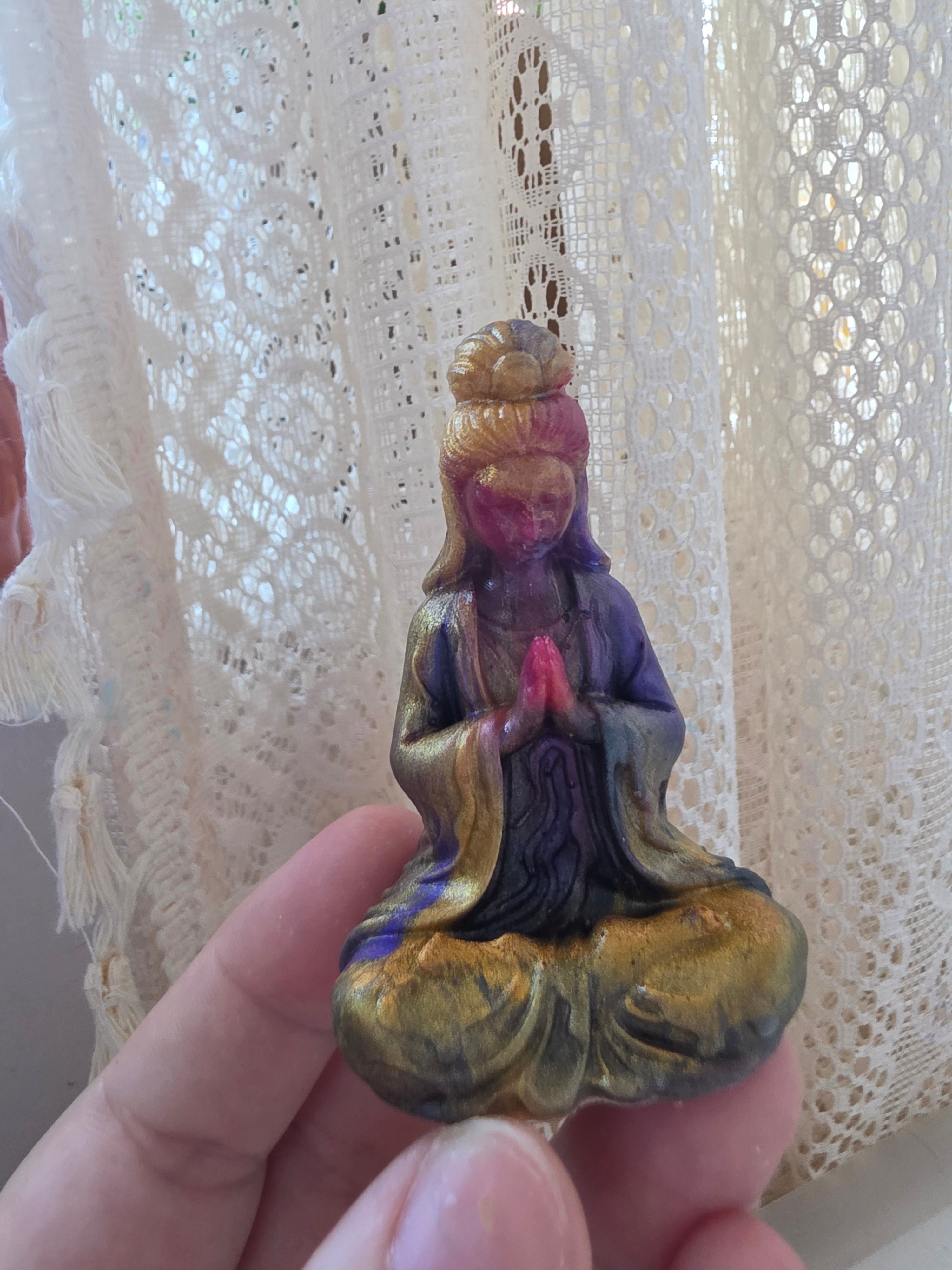 The Keeper of Still Waters | Hand-Finished Meditation Sculpture