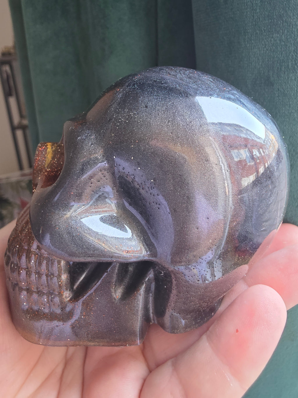 The Other Side Skull | Handmade Resin Skull | Choose Your Finish
