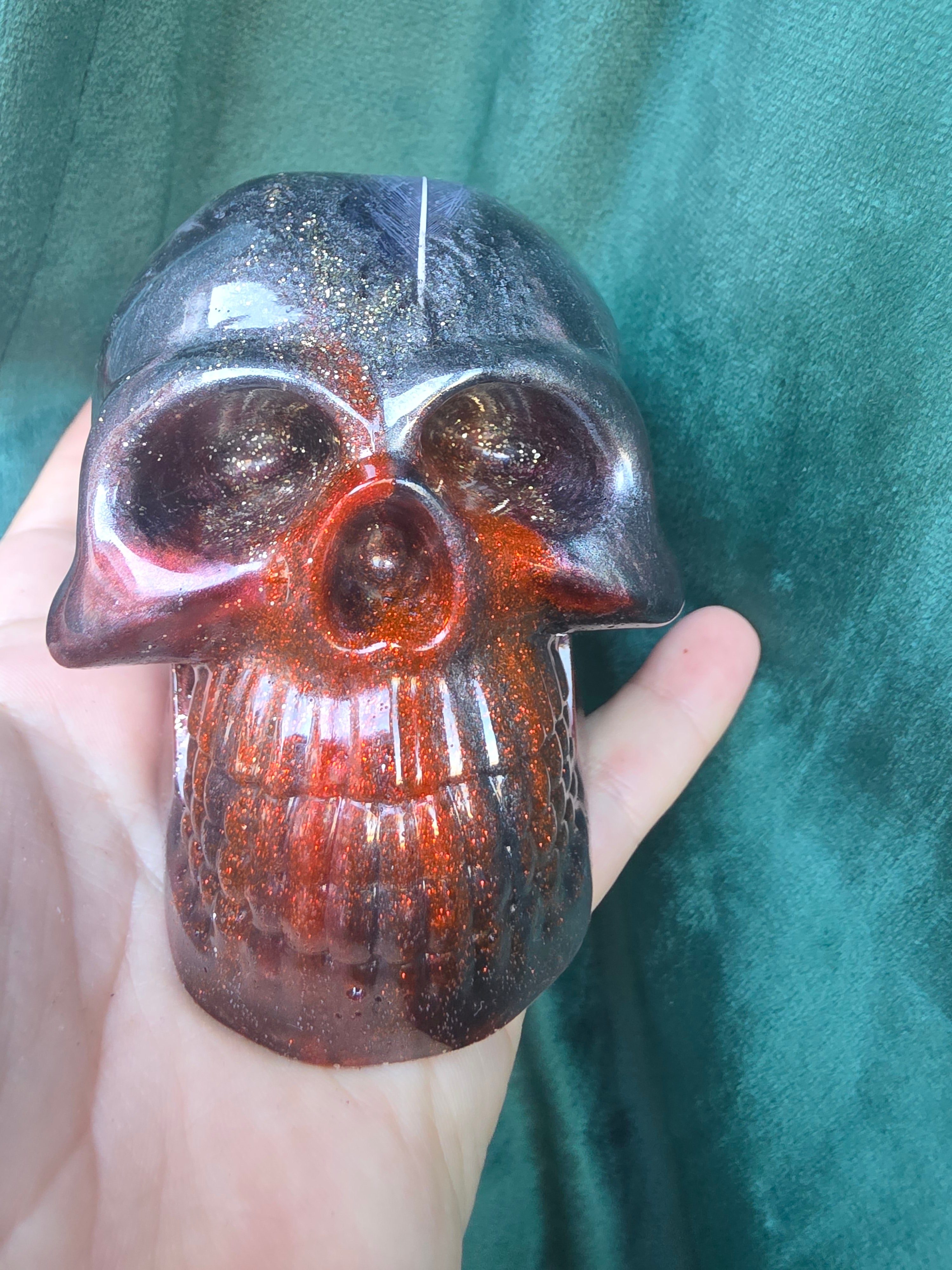 The Other Side Skull | Handmade Resin Skull | Choose Your Finish