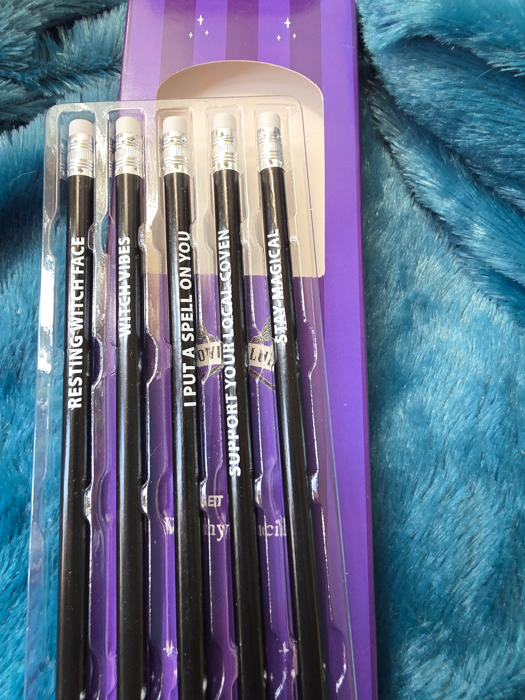 Witchy Pencil Set – Set of 5