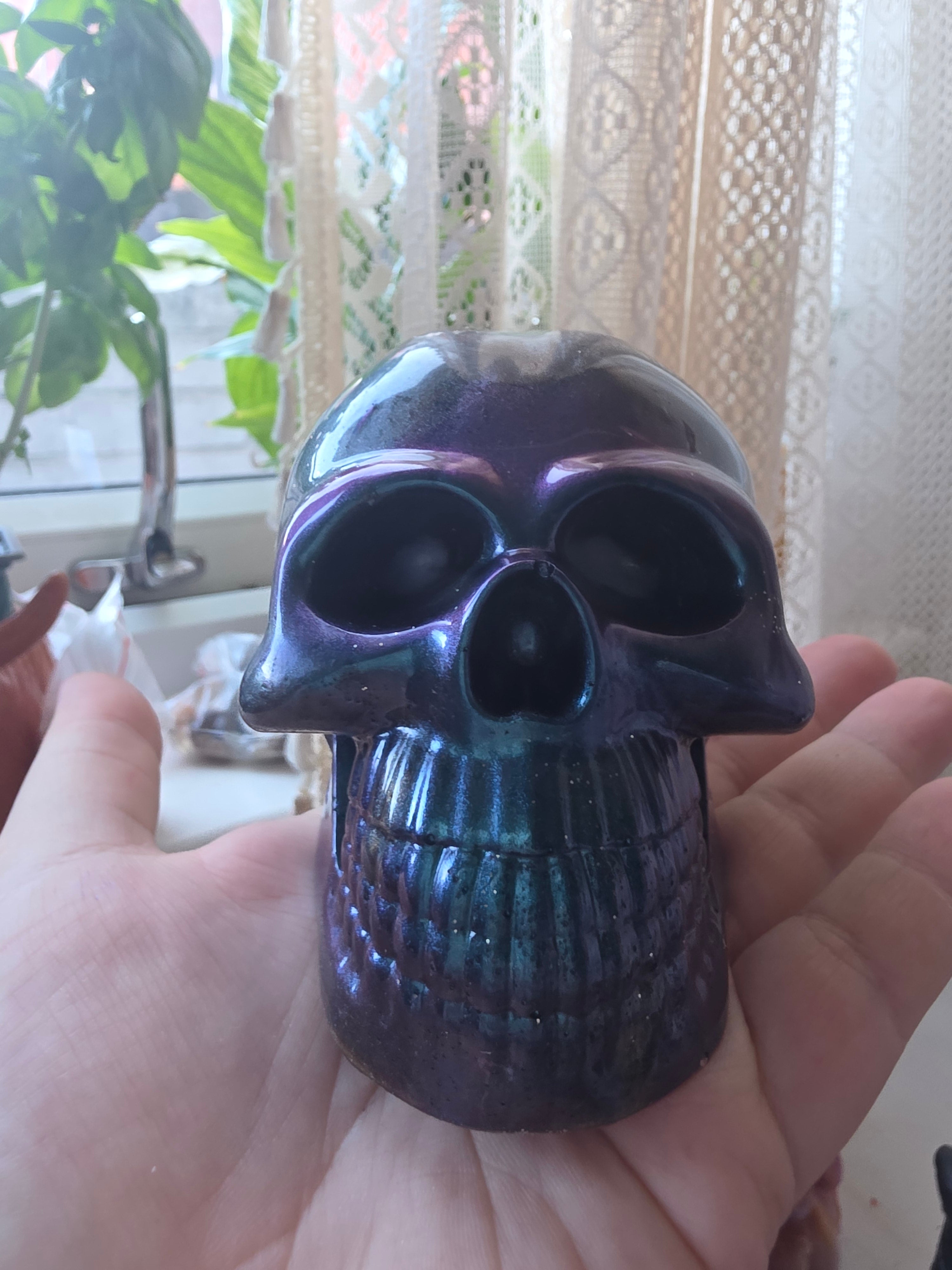 The Other Side Skull | Handmade Resin Skull | Choose Your Finish