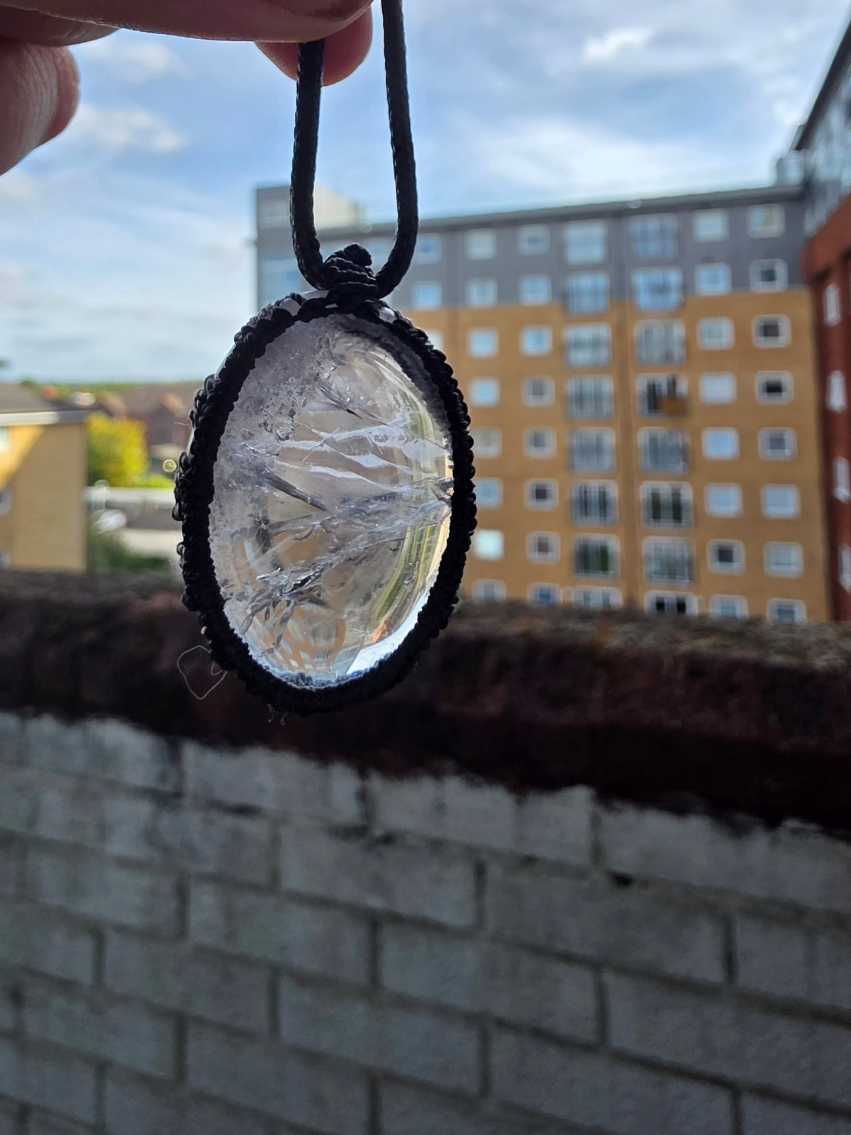 Natural Crystal Macramé Necklace | Choose What You Need