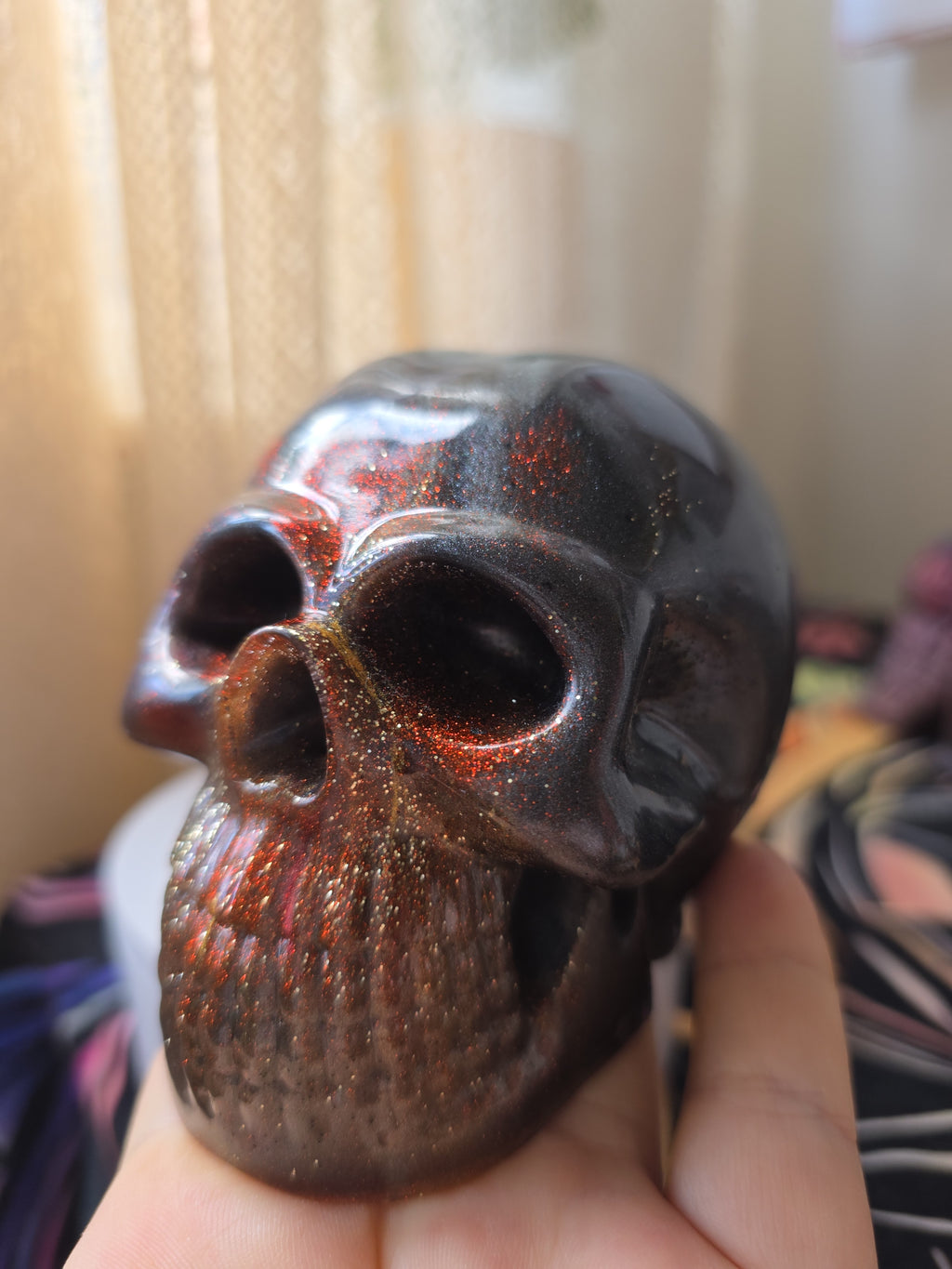 The Other Side Skull | Handmade Resin Skull | Choose Your Finish