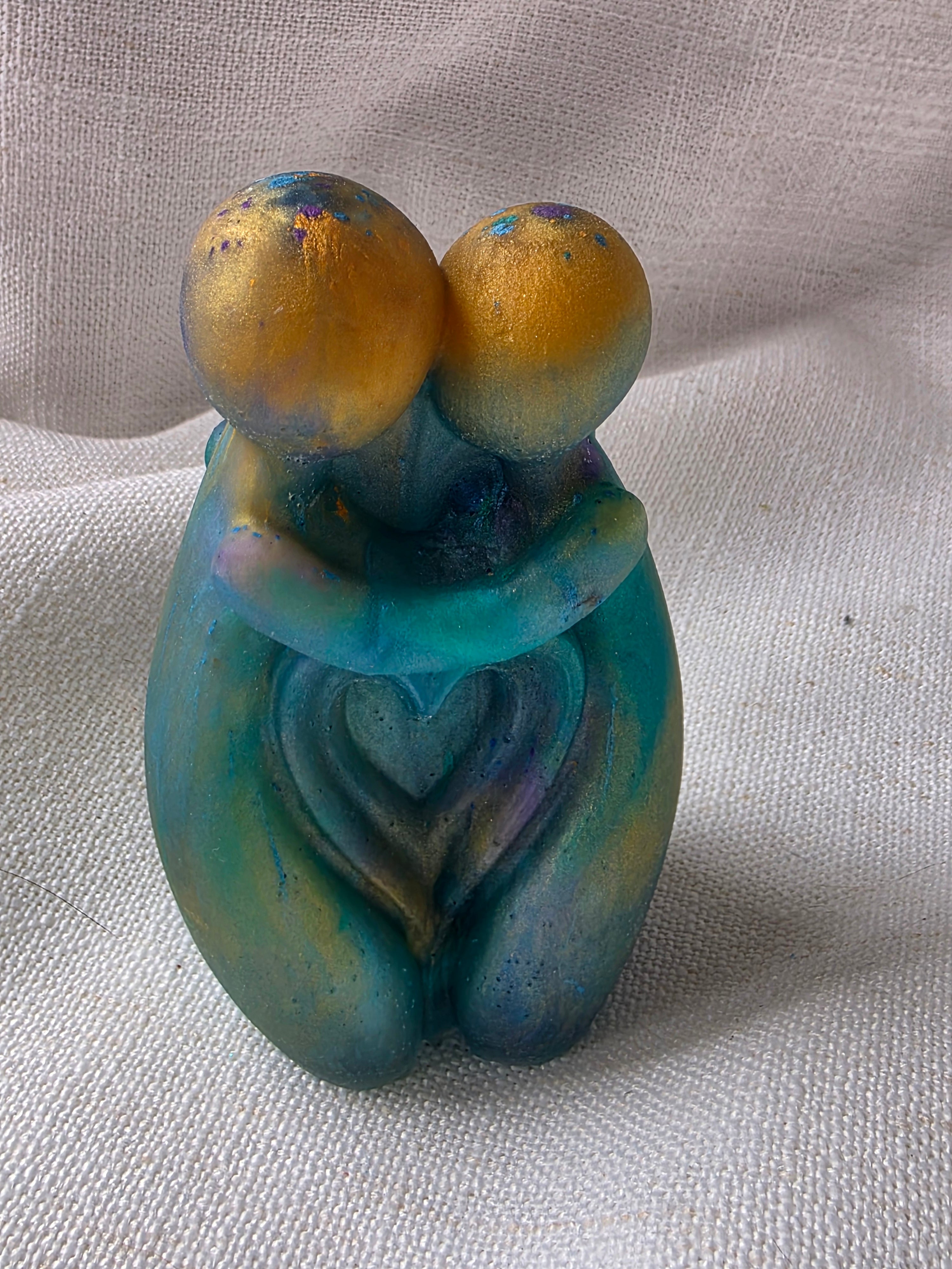 Two Souls — Embrace Sculpture
