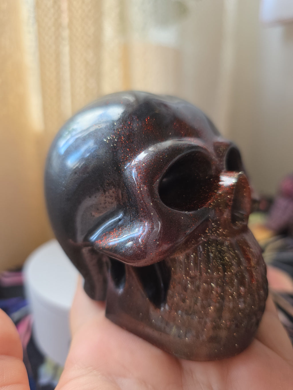 The Other Side Skull | Handmade Resin Skull | Choose Your Finish