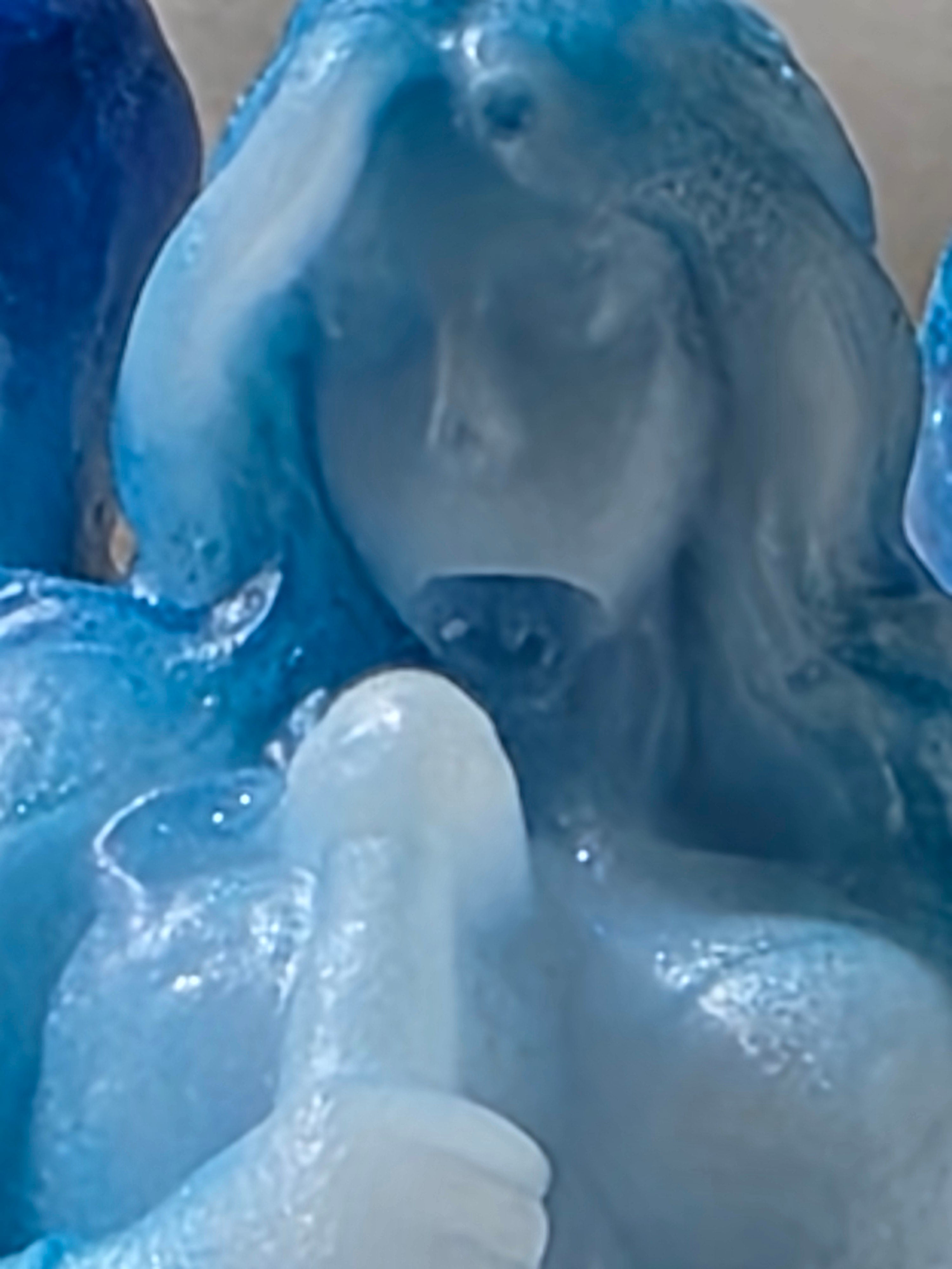 Angel of Becoming | Handmade Resin Guardian Sculpture (Imperfect Piece)