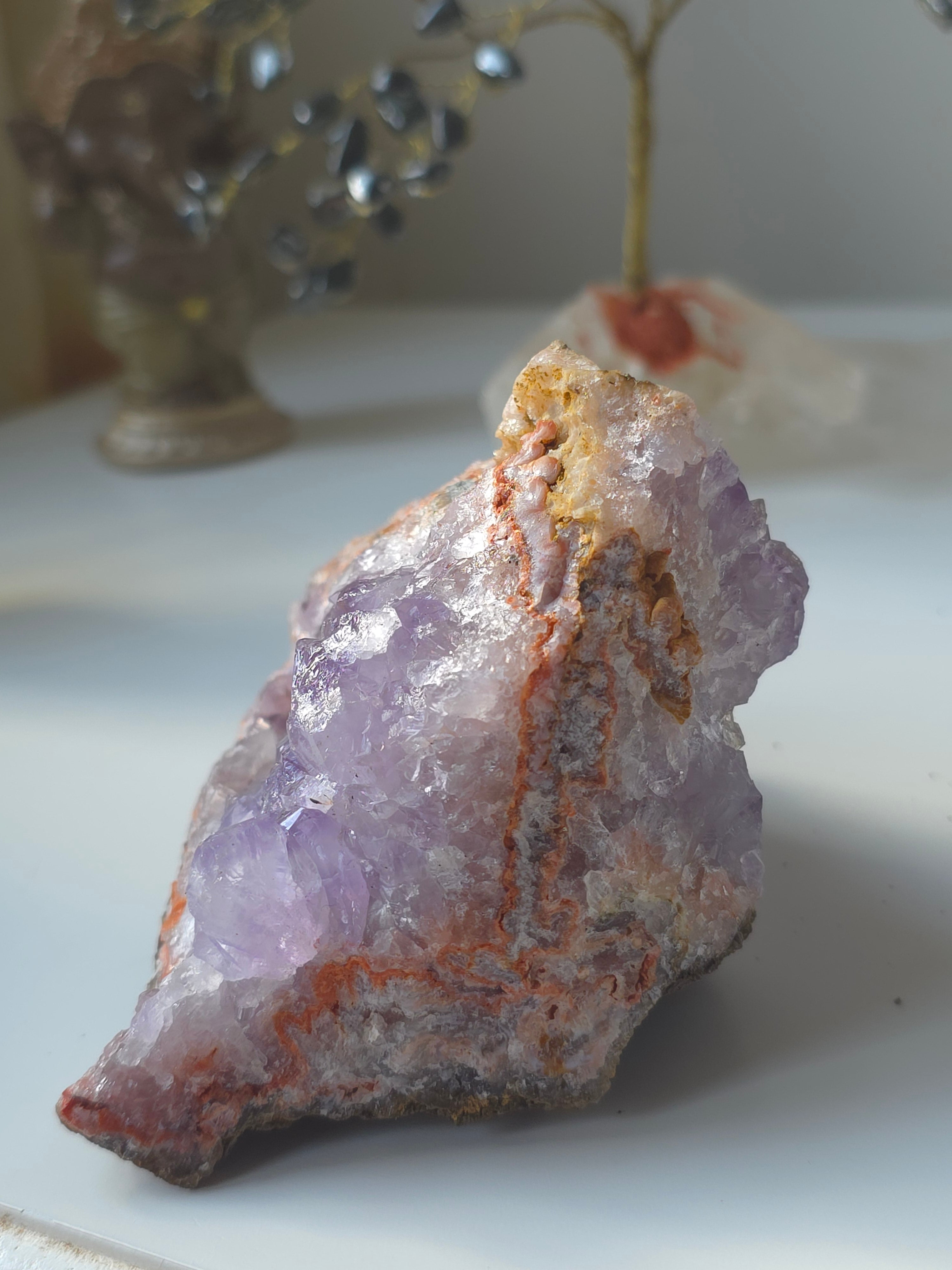 Double-Sided Amethyst Druse