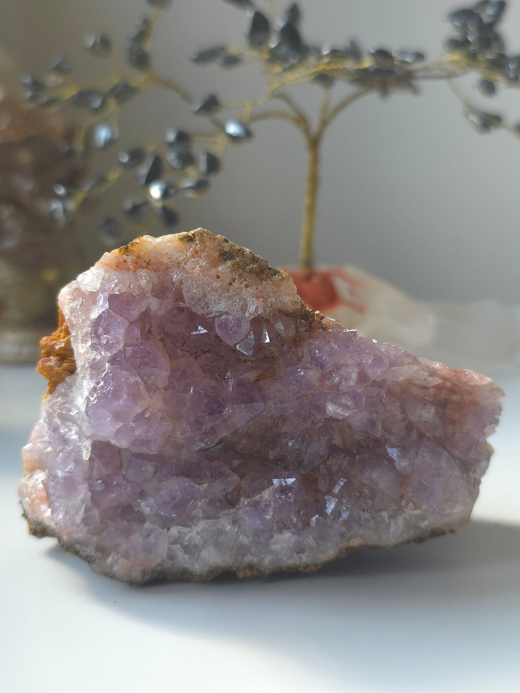 Double-Sided Amethyst Druse