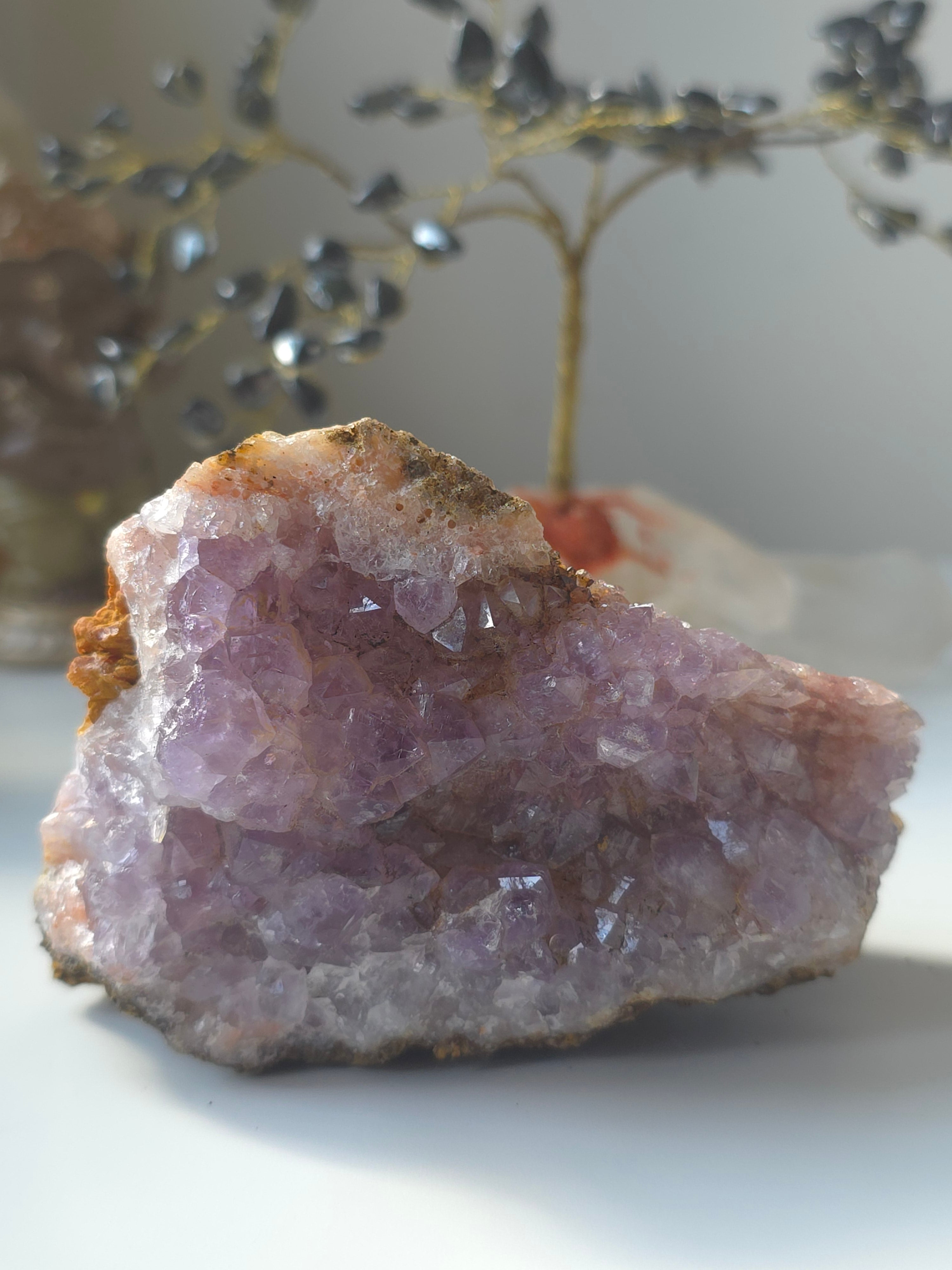 Double-Sided Amethyst Druse